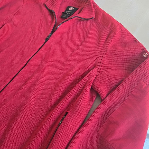 🇨🇭Victorinox Bold Red Lightweight Jacket/Zip up Sweater - Picture 6 of 10